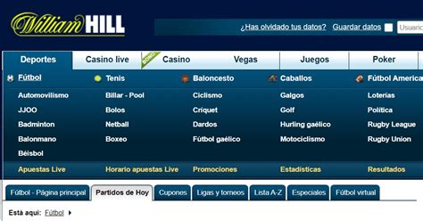 william hill apuestas de fútbol.